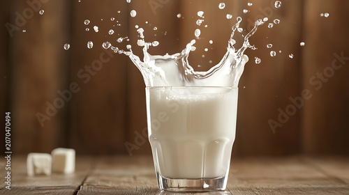 Fresh and healthy milk for a balanced lifestyle