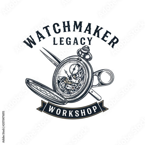 Fotografija Watchmaker Legacy Workshop horology logo.