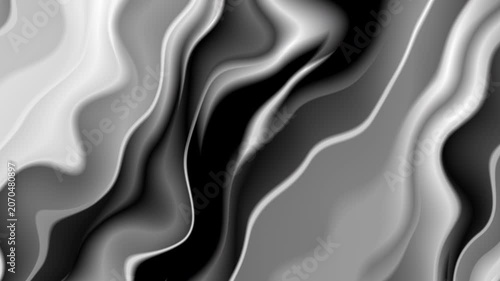 Video Background Silver Grey Metallic Silk Cloth Liquid Wave Flow Shiny Chrome Seamless Material Web