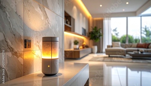 Modern Smart Lighting Device for Connected Home Technology