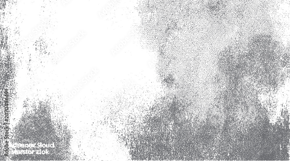 Obraz premium Abstract textured background with scattered dots and organic shapes in grayscale pattern