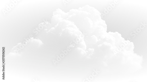 Detailed weather cloudscape with panoramic composition fluffy volume and realistic mist haze effects drifting through open sky atmosphere with natural depth