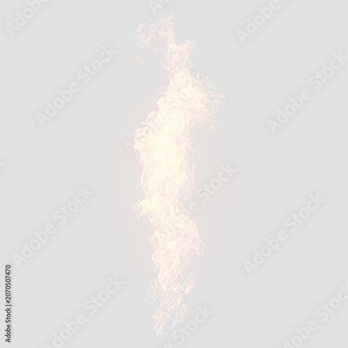 Fire Flame Overlay With Sparks And Smoke