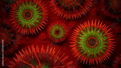 abstract fractal background