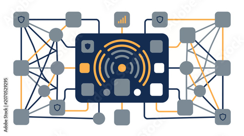 Wireless Mesh Network Security and Distributed IoT Telemetry Protection Infrastructure Concept