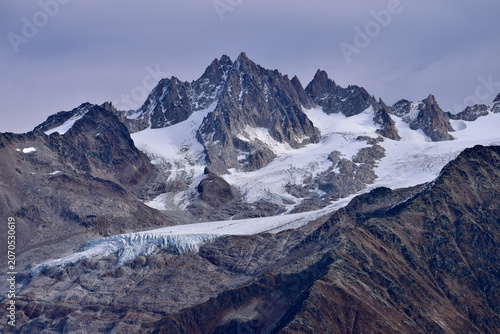Fotografija Aiguille d'Argentière, dominant le Glacier d'Argentière