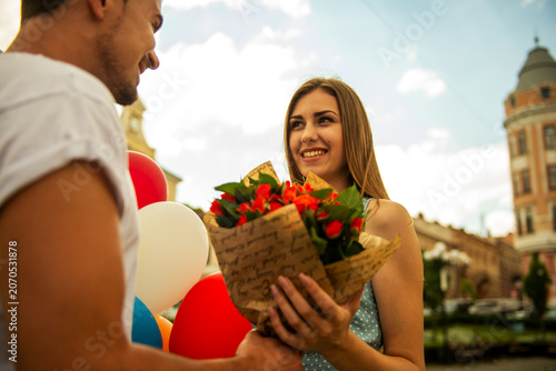 Romantic Flower Gift.