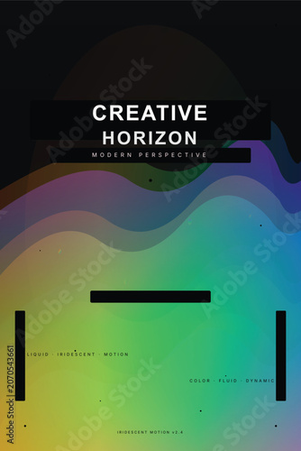 Creative Horizon Modern Perspective Poster Template