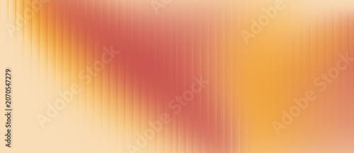 glass ripple distortion background featuring Orange Peel Delectable Star Flower gradient tones, textures and vertical warped lines for a bold futuristic aesthetic. 