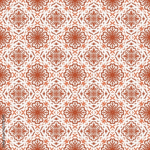 Beautiful vintage fabric seamless pattern 21