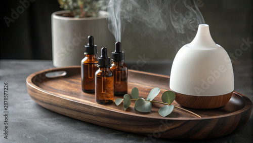 Aromatherapy Diffuser and Essential Oils