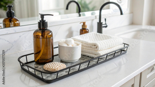 Modern Bathroom Vanity Tray Accessories