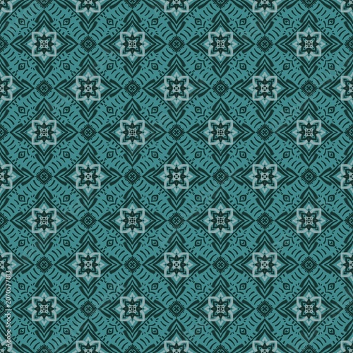 Beautiful vintage fabric seamless pattern 13