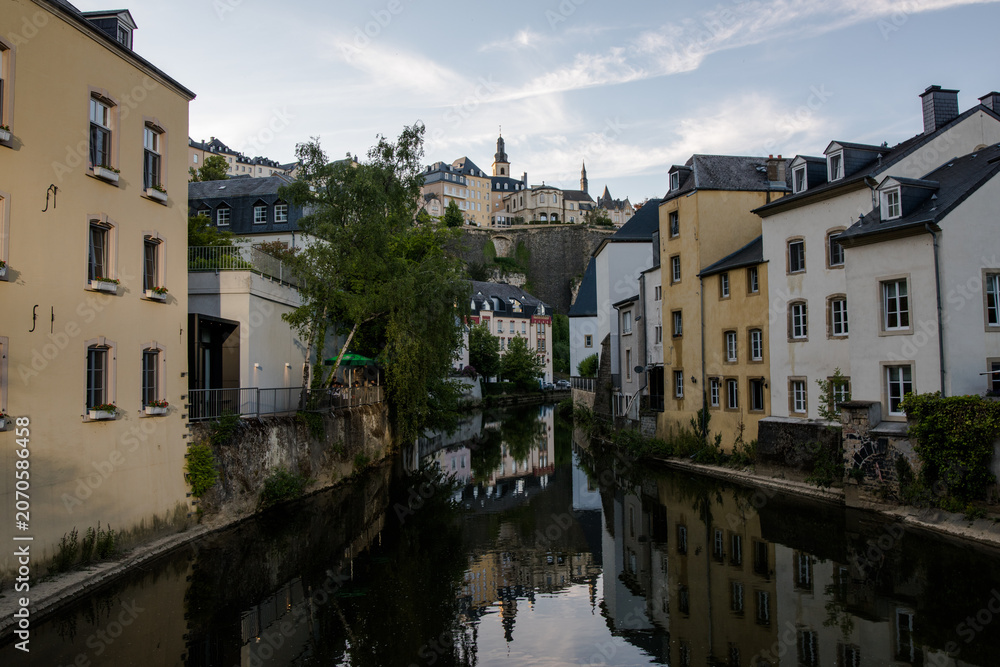 Fototapeta premium Views from Luxembourg City, Luxembourg