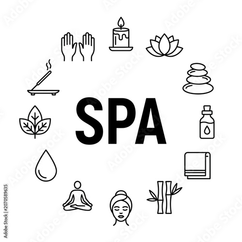 Spa Day Relaxation Wellness Concept.