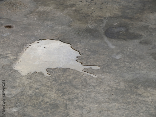 abstract form and texture on grunge floor