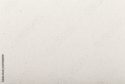 Konstfotografi Off white cotton fabric texture background