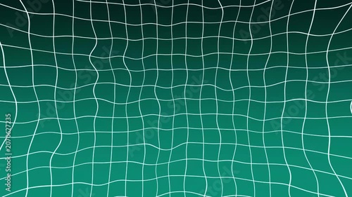 Animated gradient black background with grid waving effect on gradient background. 4k.