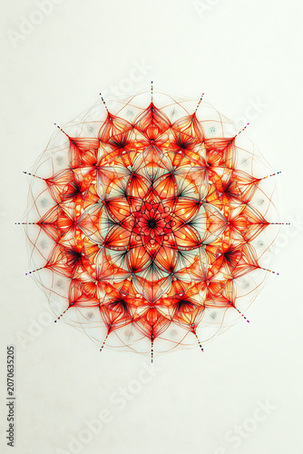 Fractal Mandala Art – Intricate Geometric Patterns of Infinite Symmetry and Spiritual Balance. High-quality image featuring complex fractal and mandala designs with detailed geometric symmetry