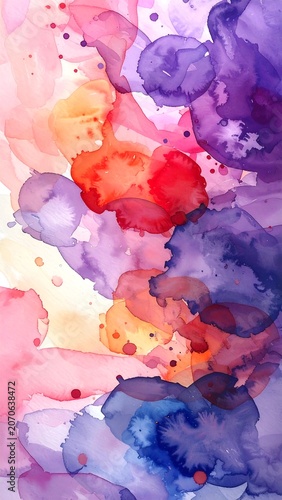 Abstract Watercolor Art. (1)