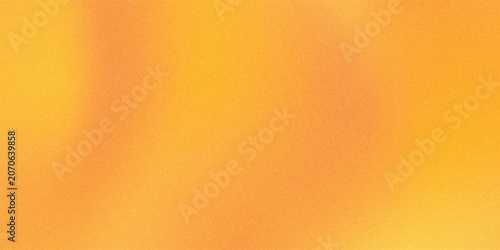 Abstract yellow and orange grainy gradient background