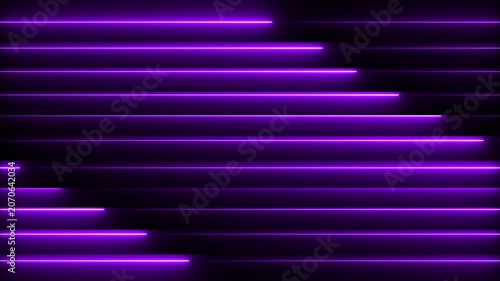 abstract ultraviolet stripes. Seamless looping animation. 4K footage colorful neon light in ultraviolet spectrum.