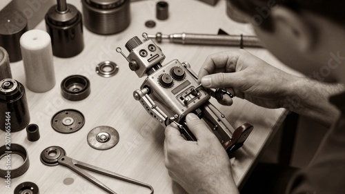 Vintage Robot Restoration