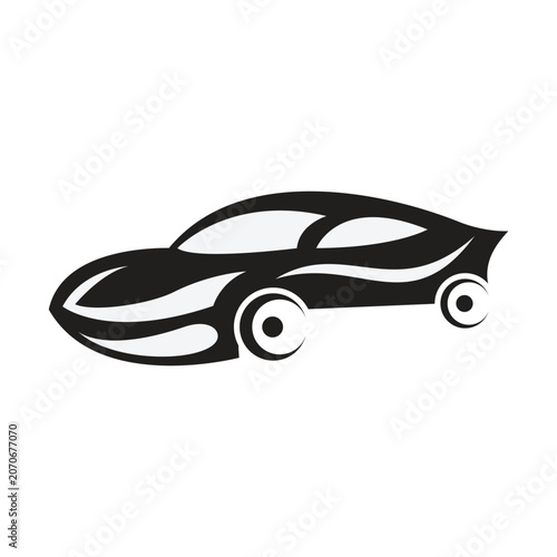 Car logo creative template