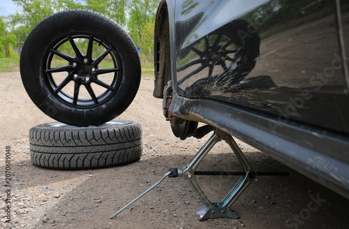Foto replacement repair of tire wheels