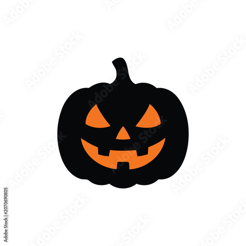 Halloween pumpkin jackolantern icon