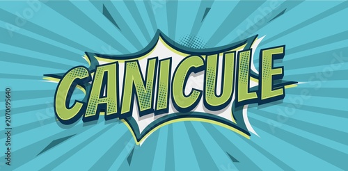 canicule bannière dechir vert