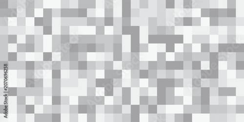Slika na platnu Abstract background with blurry pixel color censorship element