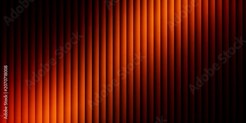 Abstract background with vertical orange and black lines
