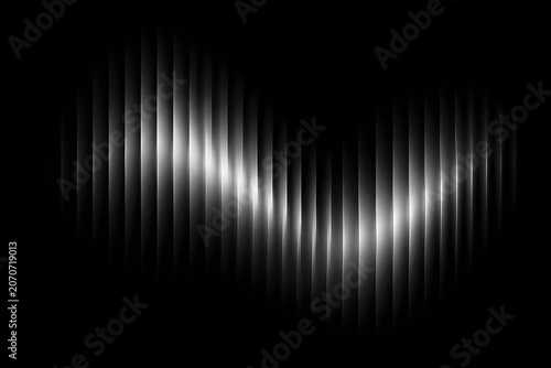 Abstract background with vertical glowing lines creating a wave pattern