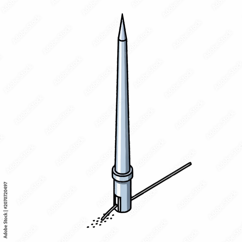 Naklejka premium Soldering Iron Tool for Electronics Work.