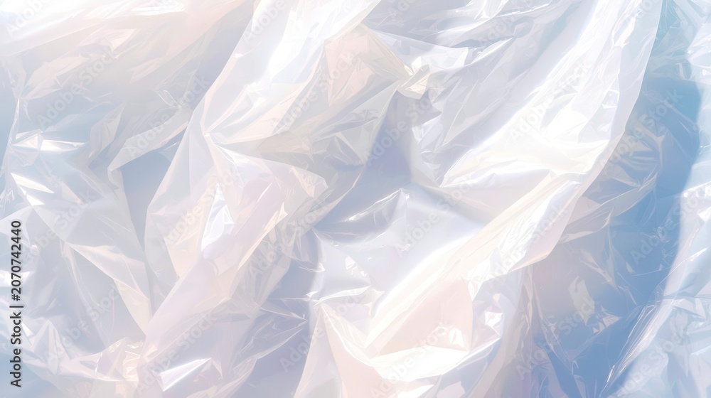 Obraz premium crumpled plastic texture