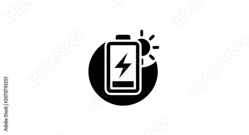 Obraz na płótnie Mobile phone battery charging fast.