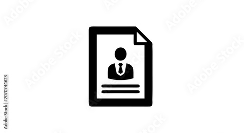 Resume of business professional profile.