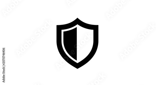 Foto Shield Icon Symbol Protection Security.