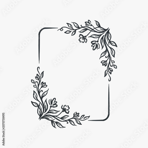 Black and white line art of a potted cactus drawing.