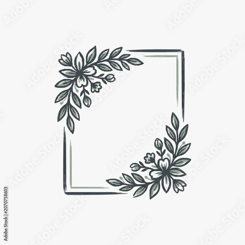 Black and white line art of blooming daisies in vase.