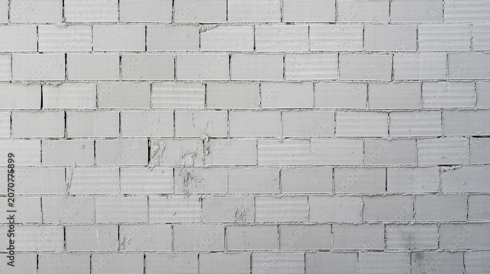 Fototapeta premium Cement blocks wall background texture