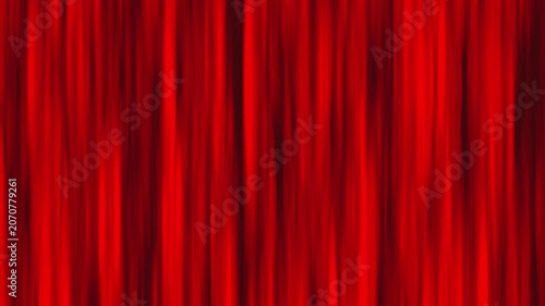 liquid metal surface with smooth organic shapes and high-gloss reflections red color animation. Iridescent abstract colorful background.