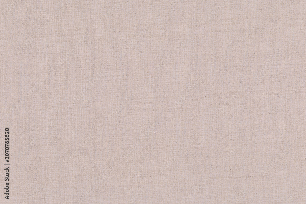 Fototapeta premium Beige linen texture background with a soft, woven style