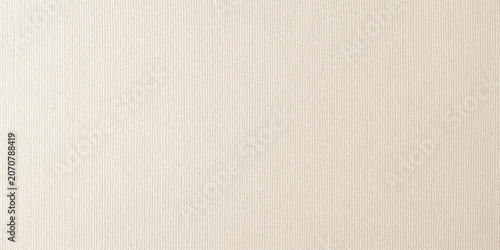 Bild auf Leinwand Off-white linen textured paper background for elegant minimalist branding