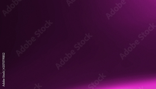 Deep purple background with soft grainy texture and vibrant magenta light gradient glowing from the bottom corner creating a minimalist abstract surface perfect for professional digital design and cre