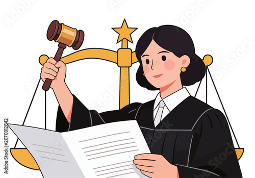 judge with gavel