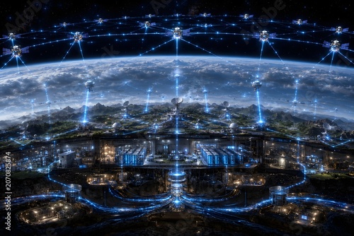 Next Generation Space Internet Architecture with Multi-Layer Satellite and Ground Communication Network