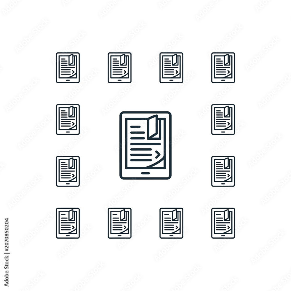 Fototapeta premium Digital Document Management System, Online Data Storage and Organization