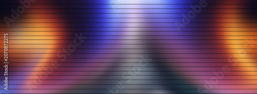 Abstract Neon Purple and Copper Scanline Grid Futuristic Tech Digital Background